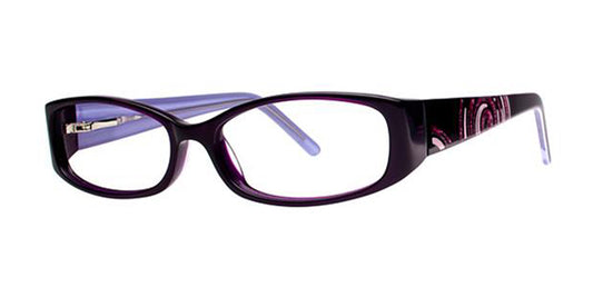 Plum Swirl Elan 9423 Eyeglasses.