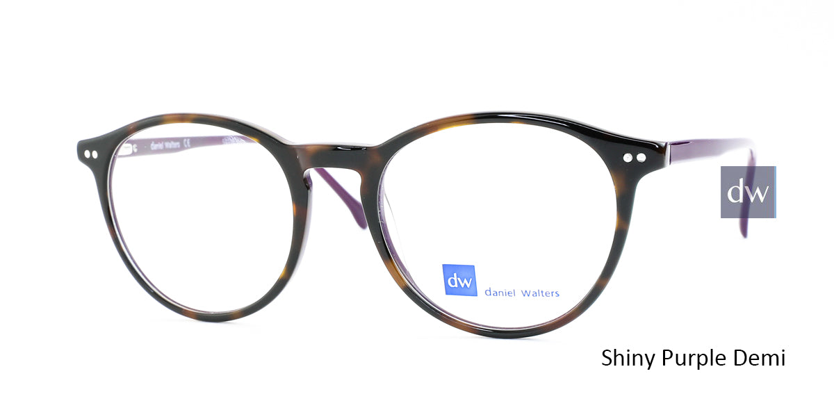 Shiny Purple Demi Daniel Walters CB5081 Eyeglasses.