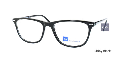 Shiny Black Daniel Walters CB5062 Eyeglasses.
