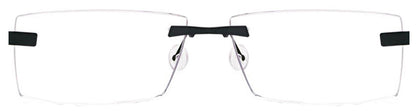 Black/Gunmetal Free-Form FFA956 Eyeglasses