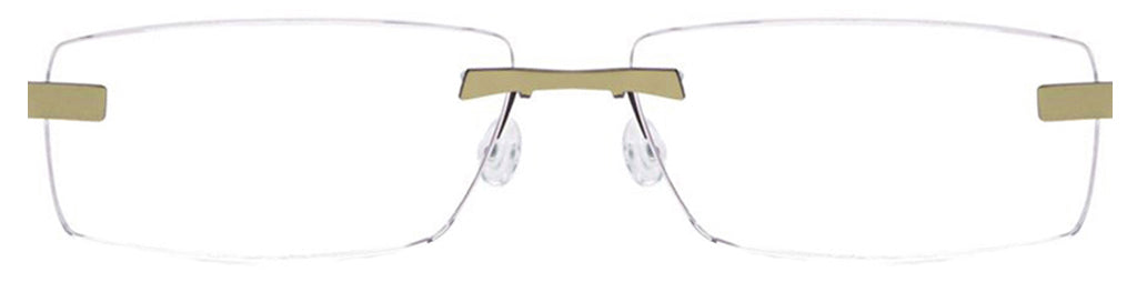 Gold/Brown Free- Form FFA958 Eyeglasses