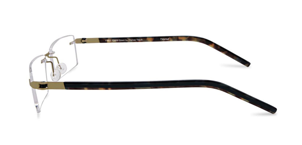 Gold Free-Form FFA966 Eyeglasses