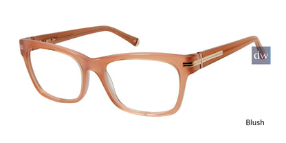 Blush Kate Young For Tura K137 Eyeglasses.
