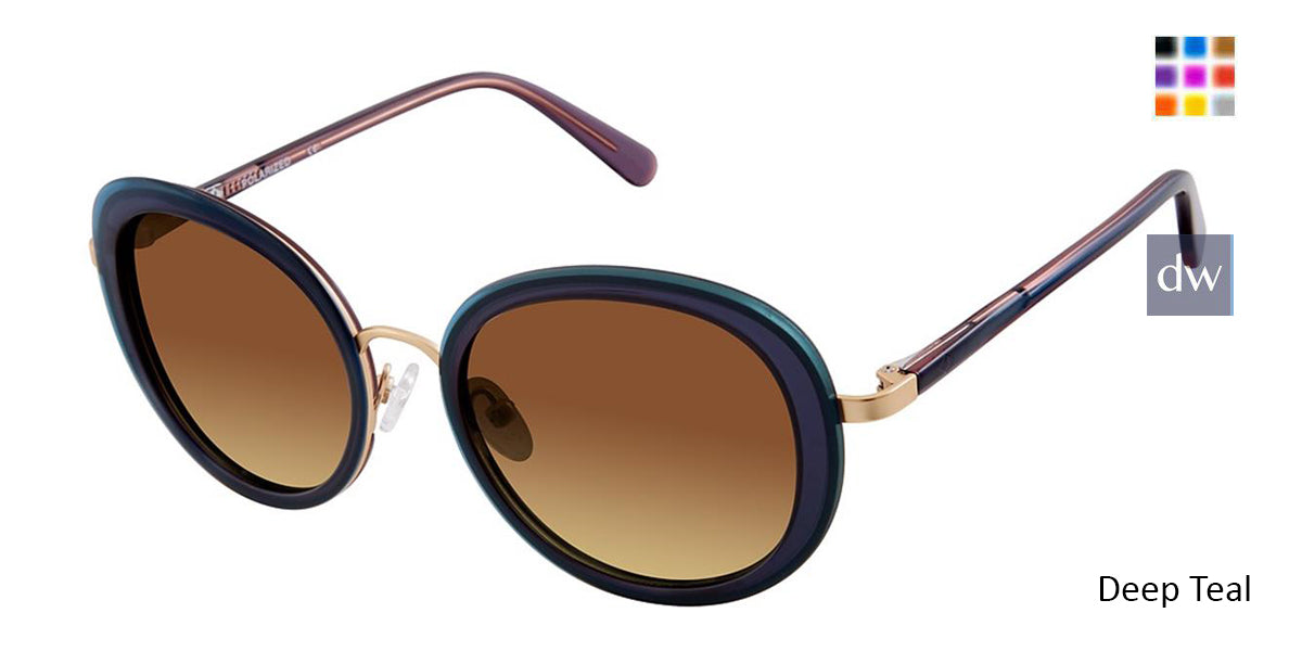 Deep Teal Sperry ALOHA Polarized Sunglasses.