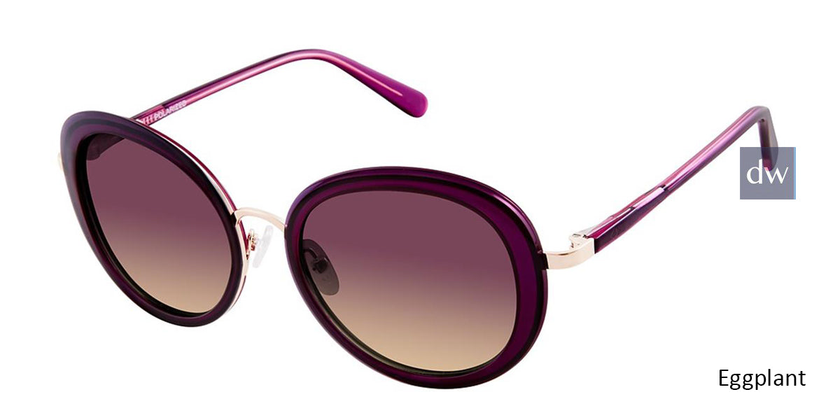 Eggplant Sperry ALOHA Polarized Sunglasses.