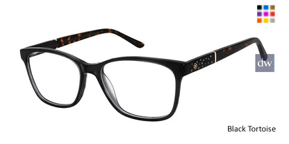 Black Tortoise Ann Taylor AT008 Luxury Eyeglasses.