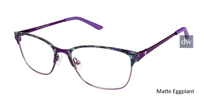 Matte Eggplant Ann Taylor AT102 Eyeglasses.