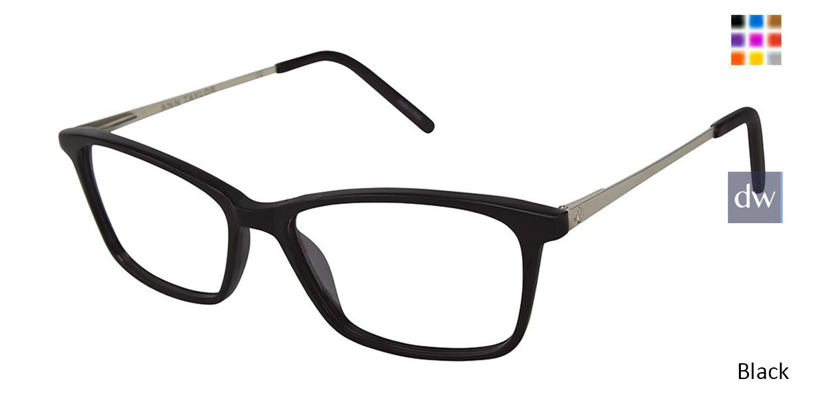 Black Ann Taylor AT327 Eyeglasses.
