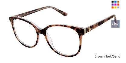 Brown Tort/Sand Ann Taylor AT328 Eyeglasses.