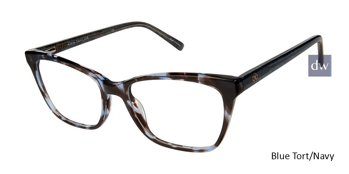 Blue Tort/Navy Ann Taylor AT333 Eyeglasses.
