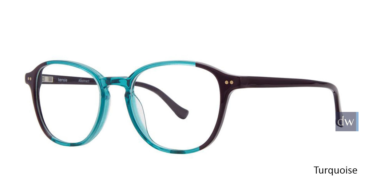 Turquoise Kensie RX Abstract Eyeglasses