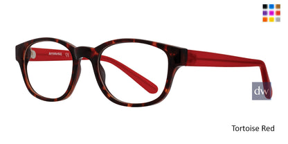 Tortoise Red Affordable Designs Adeline Eyeglasses