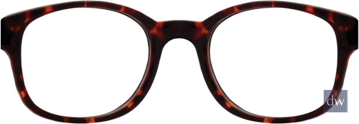 Tortoise Red Affordable Designs Adeline Eyeglasses