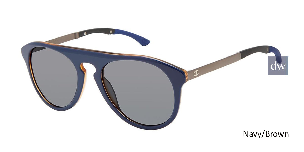 Navy/Brown c03 Champion Adjust Polarized Sunglasses.