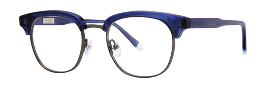 Original Penguin The Baird men's square stainless steel eyeglasses in Admiral
