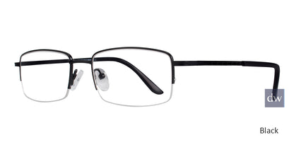 Black Affordable Designs Alex Eyeglasses.
