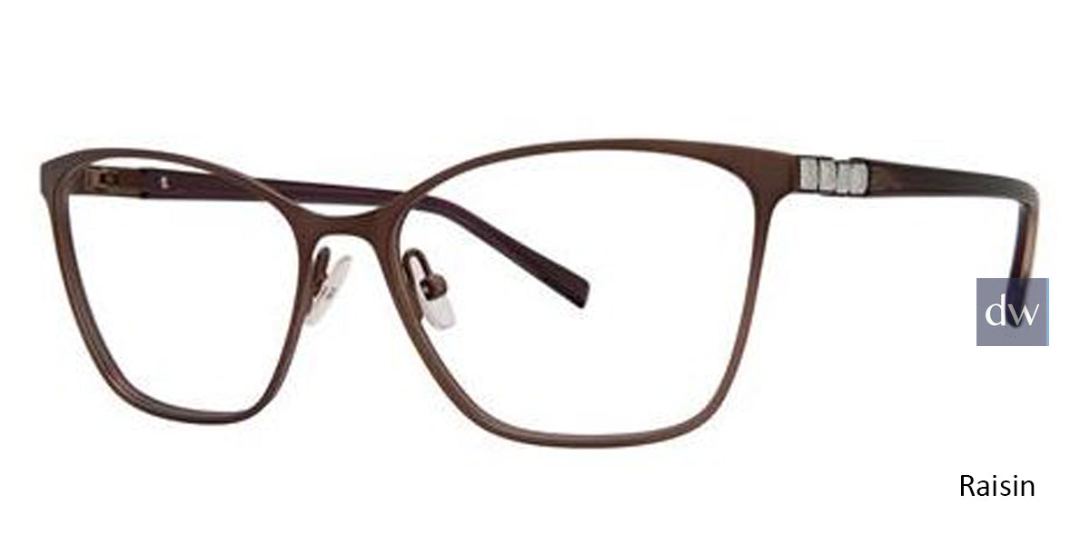 Raisin Vera Wang Alouette Eyeglasses.