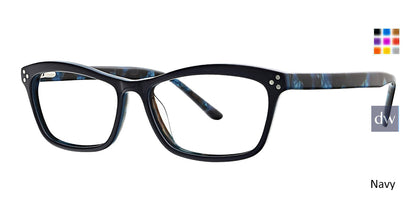 Navy Xoxo Amarante Eyeglasses.