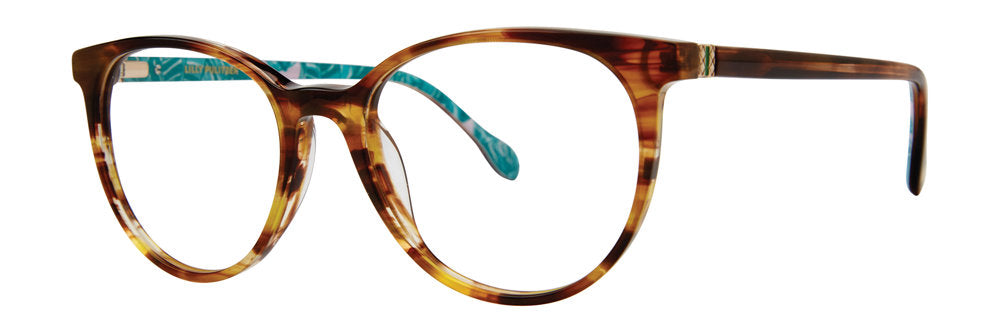 Amber Tortoise       Lilly Pulitzer Jodie Eyeglasses