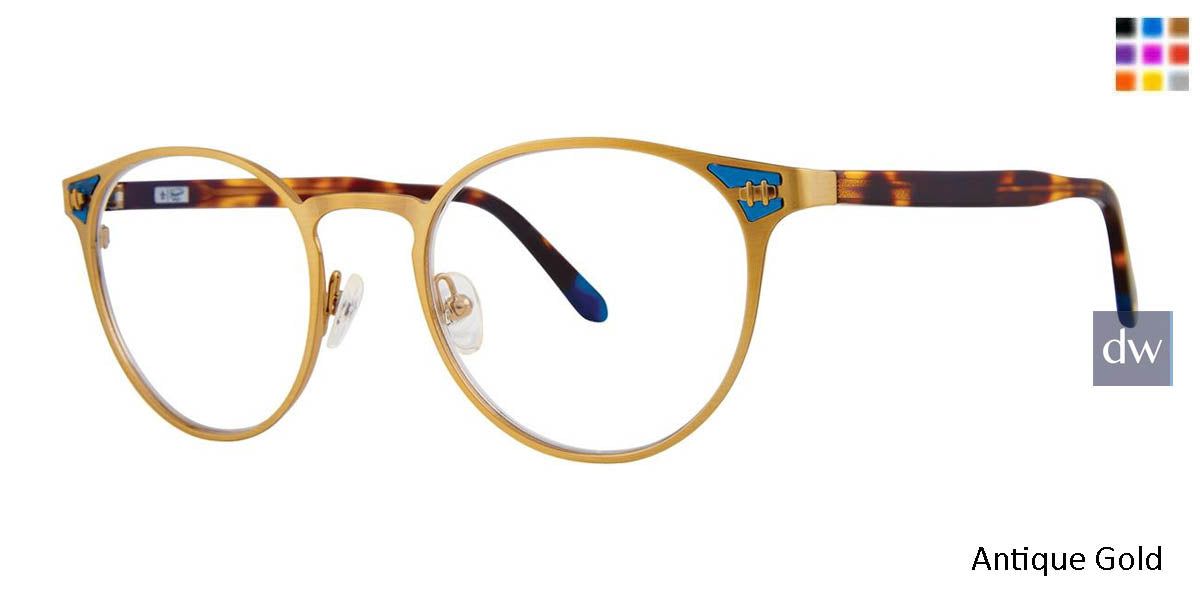 Antique Gold Original Penguin The Vince Eyeglasses - Teenager