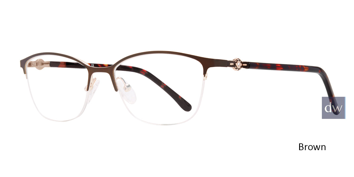 Brown Serafina Anya Eyeglasses