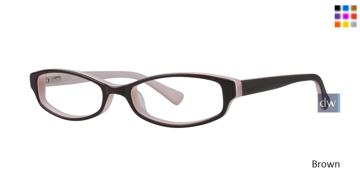 Brown Gallery Avery Eyeglasses - Teenager