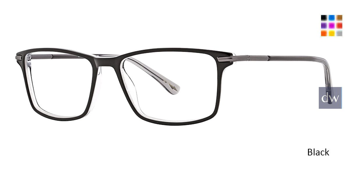 Black Argyleclture Ayler Eyeglasses.