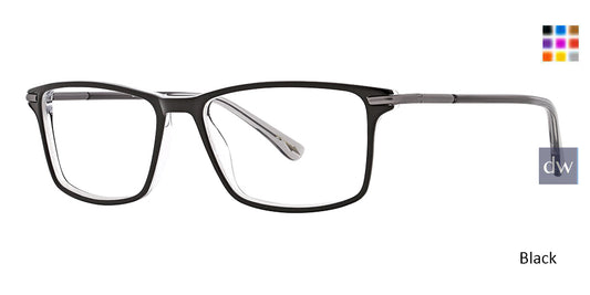 Black Argyleclture Ayler Eyeglasses.