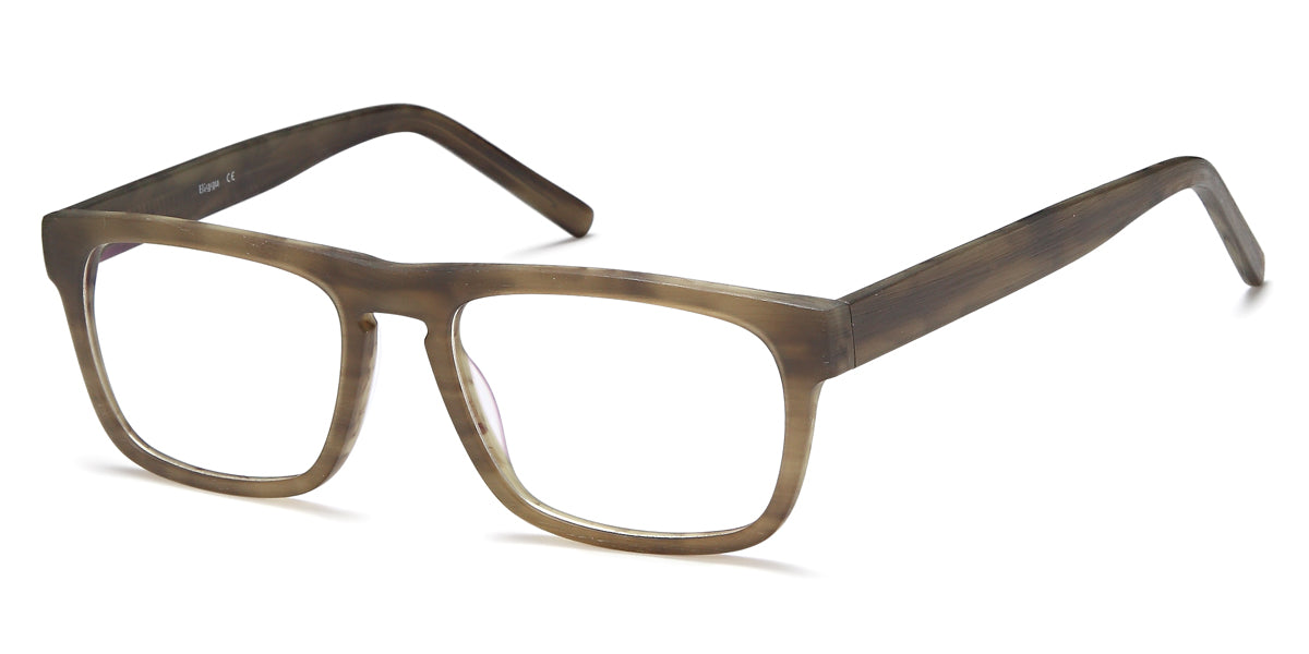 Olive/Green Capri BIGGU B768 Eyeglasses.