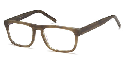Olive/Green Capri BIGGU B768 Eyeglasses.