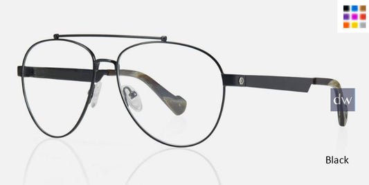 Black Kingsley BECKETT KR012 Eyeglasses.