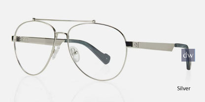 Silver Kingsley BECKETT KR012 Eyeglasses.