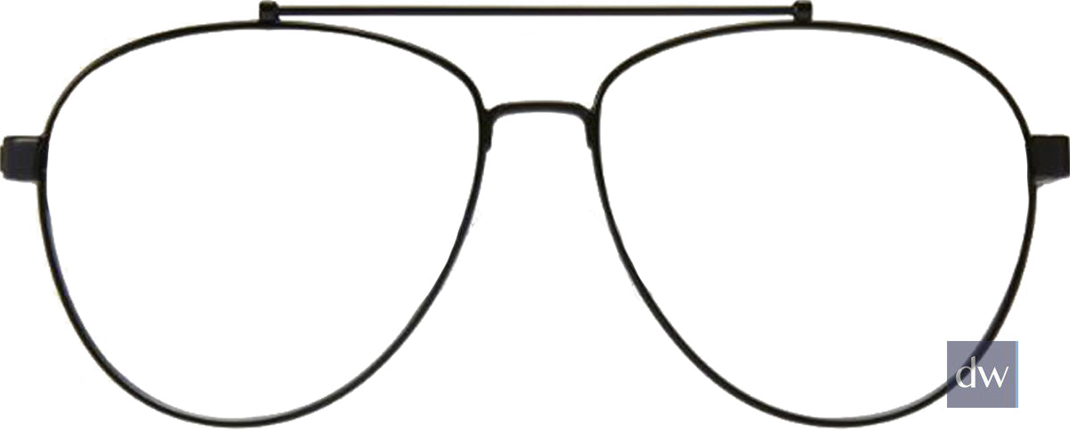 Black Kingsley BECKETT KR012 Eyeglasses.