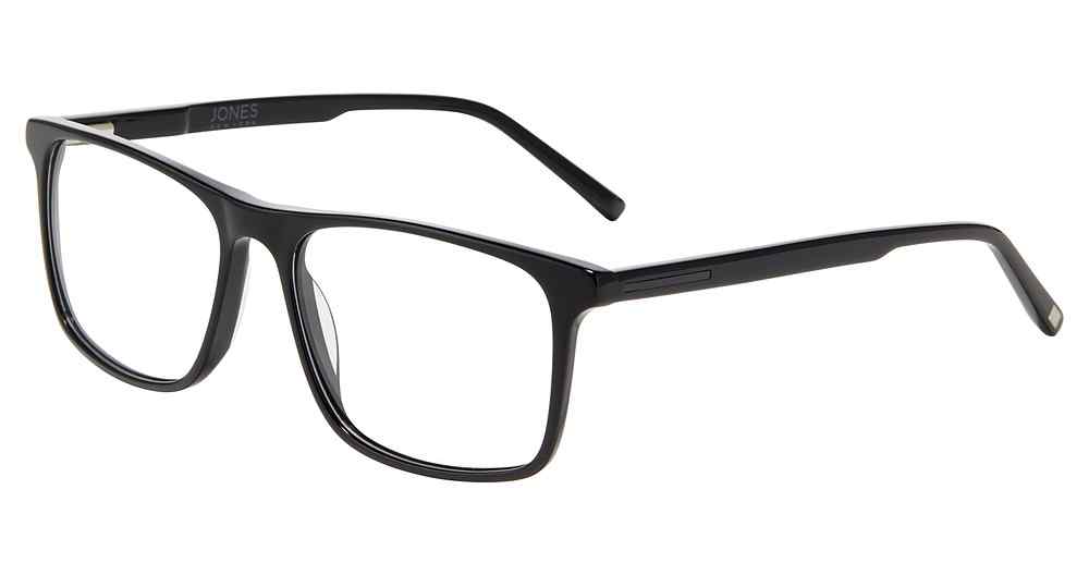  “Jones New York VJOM541 men's rectangle metal eyeglasses in Black.”⠋

