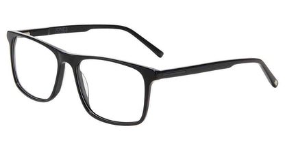  “Jones New York VJOM541 men's rectangle metal eyeglasses in Black.”⠋

