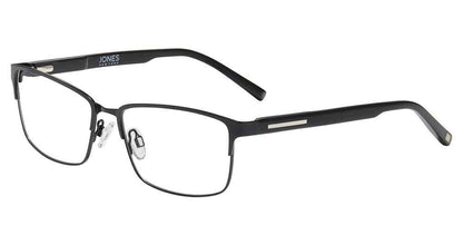 “Jones New York VJOM369 men's rectangle metal eyeglasses in Black.”⠋

