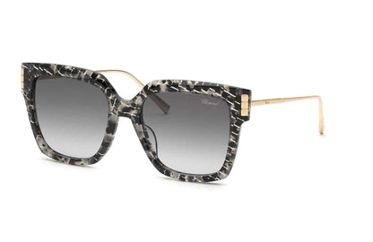 BLACK GREY HAVANA        Chopard SCH353M Sunglasses