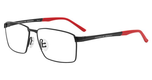BLACK RED PORSCHE DESIGN P8777 Eyeglasses