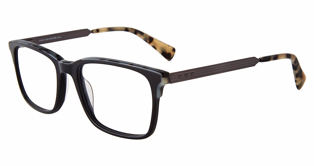 BLACK   John Varvatos VJVC001 Eyeglasses