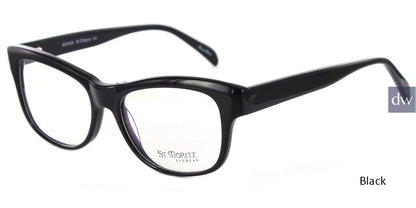 Black ST. Moritz BONDI Eyeglasses
