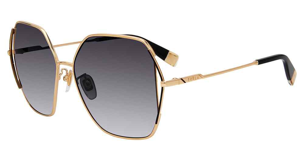 BLACK  Furla SFU601 Sunglasses