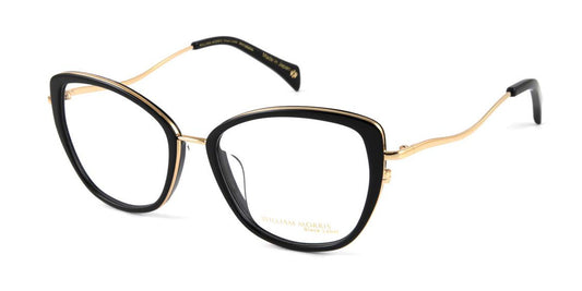 Black/Gold William Morris Black Label BLANNABELLE Eyeglasses