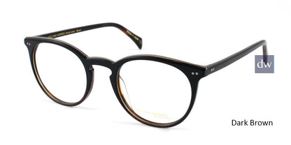 Dark Brown William Morris Black Label BLBLUNT Eyeglasses