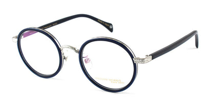 Midnight Blue/Silver William Morris Black Label BLBOND Eyeglasses