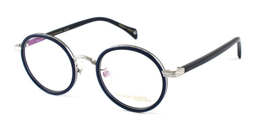 Midnight Blue/Silver William Morris Black Label BLBOND Eyeglasses