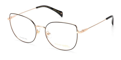 Black/Rose Gold William Morris Black Label BLBRIDGDGET Eyeglasses