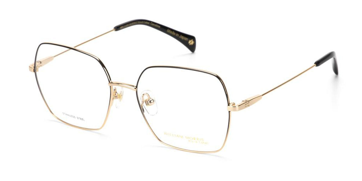 Black/Gold William Morris Black Label BLCAROLINE Eyeglasses