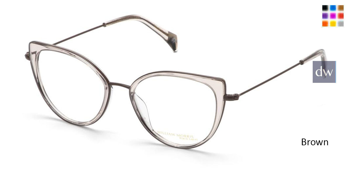 Brown William Morris Black Label BLCHER Eyeglasses