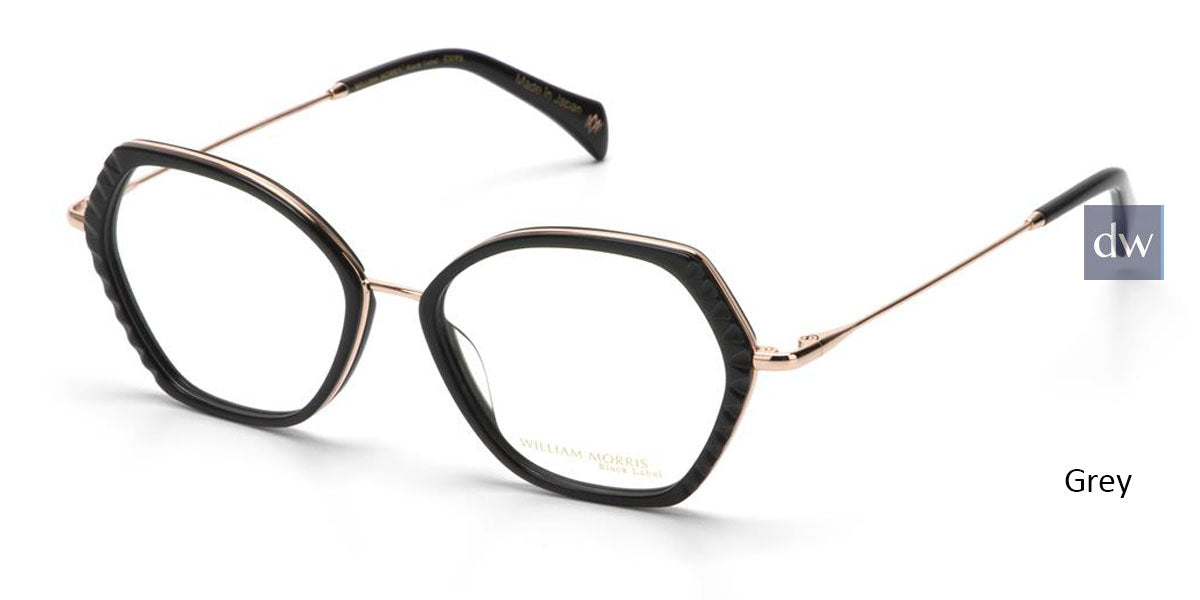 Grey William Morris Black Label BLENYA Eyeglasses