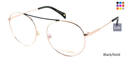Black/Gold William Morris Black Label BLFLORENCE Eyeglasses